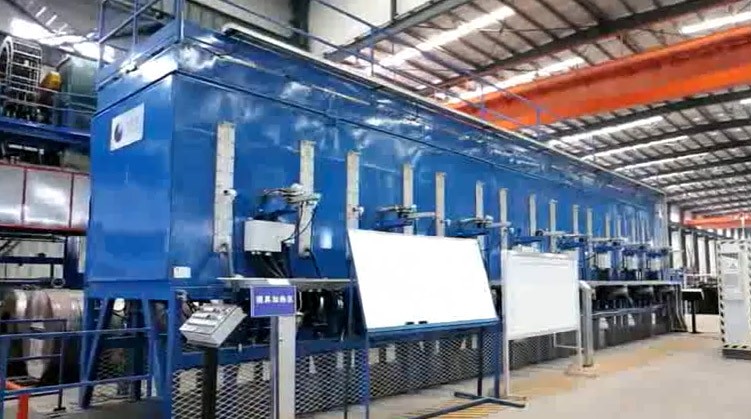 125MN automatic extrusion line